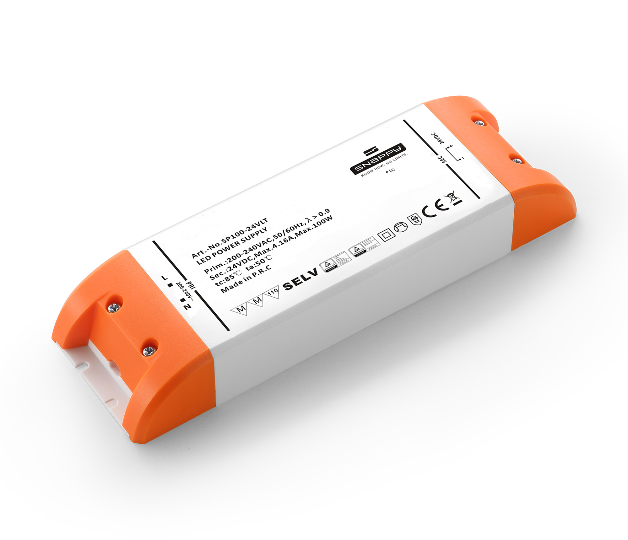 0-240V convert to 0-24V DC Constant Voltage 100W 4.17A 24V DC