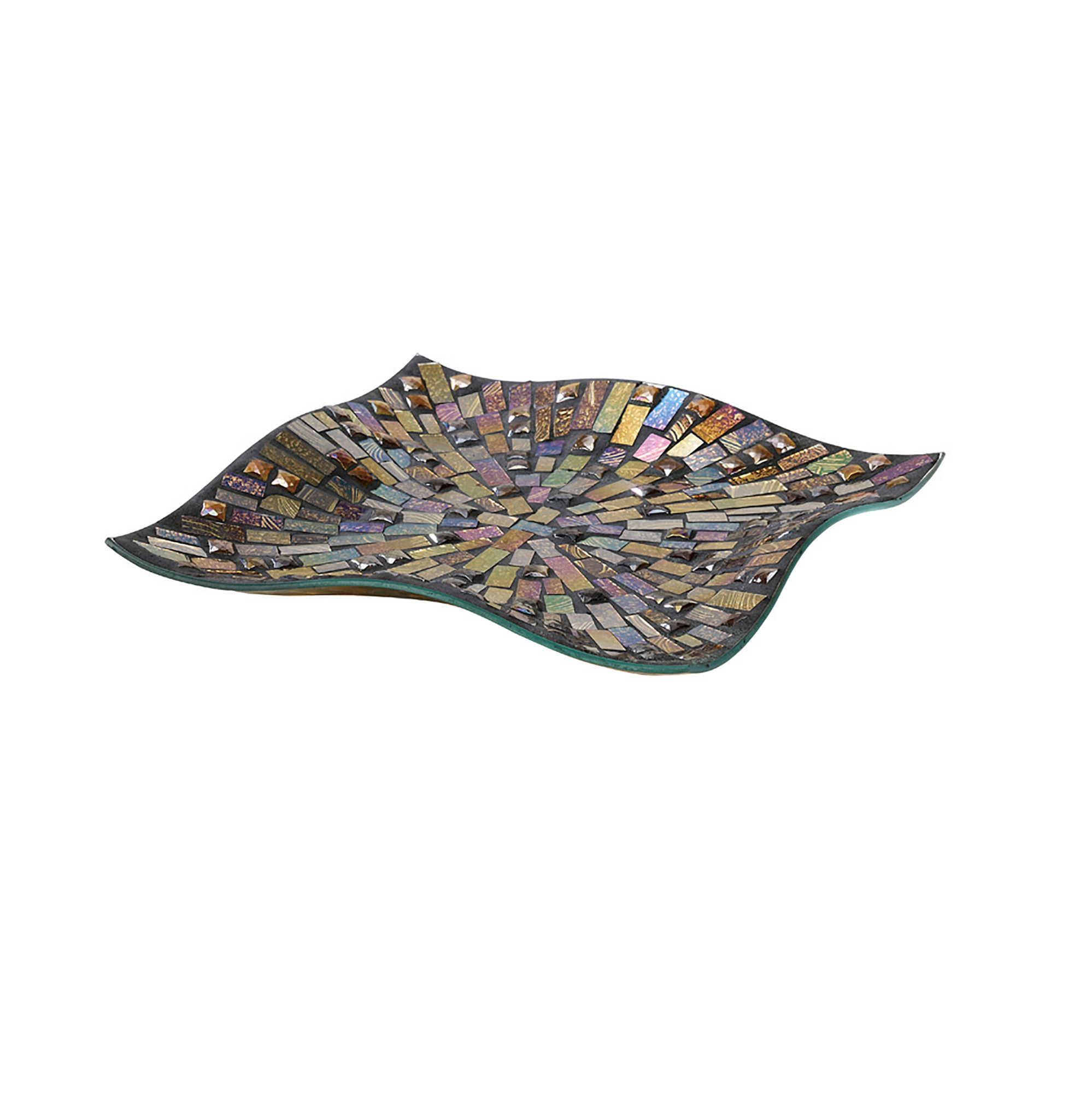 IL70281 Luana Diyas Home Luana Mosaic Platter Small - Inspired Lighting ...