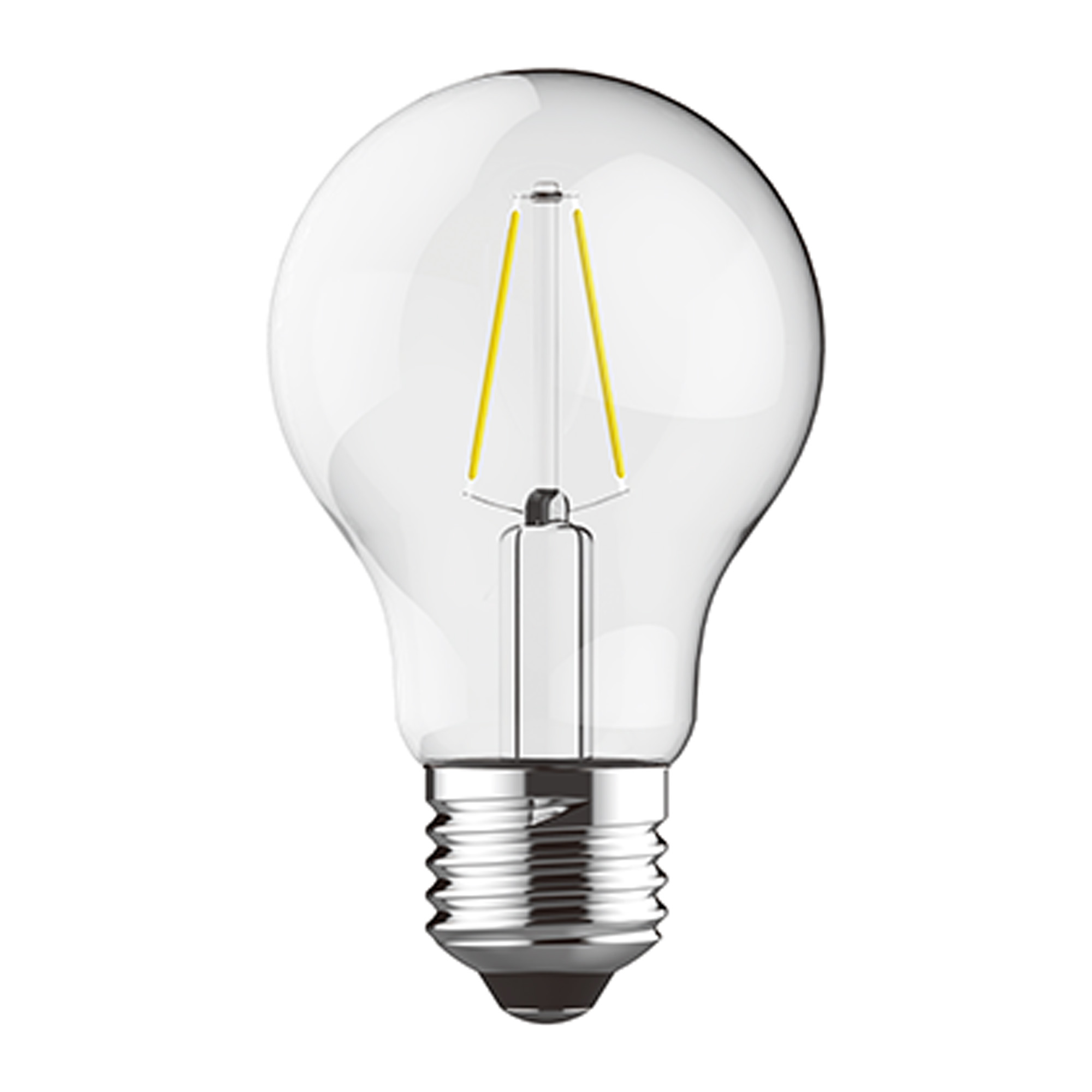 LED bulb E27 A60 6.5 W 2,700 K clear 3 step dimmer